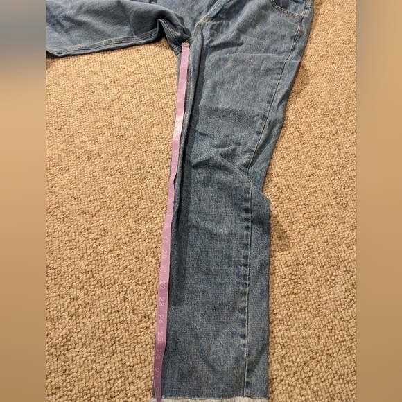 Daphnea Paris, Bottoms up high waisted jeans size L - Picture 4 of 9